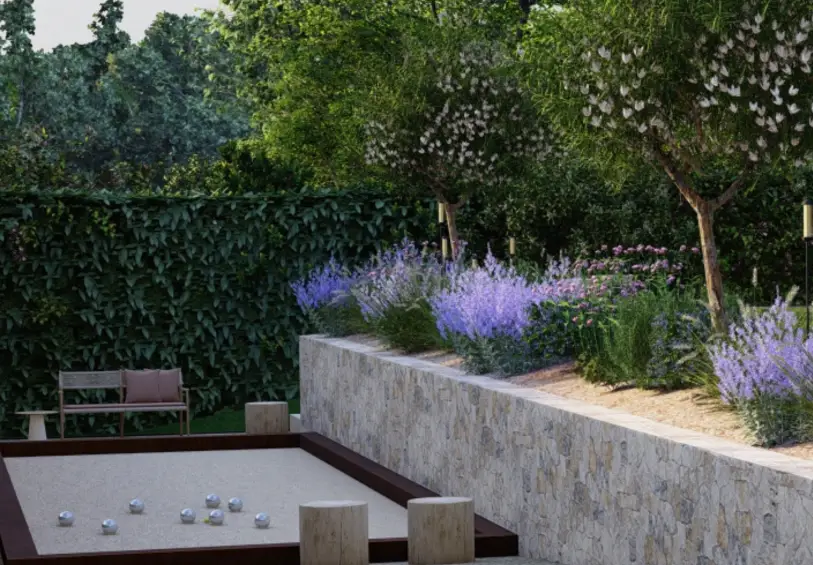 architecte paysagiste Grenoble St Ismier Crolles jardin piscine